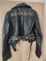 Кожено яке Balmain естествена кожа , снимка 4