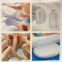 Надуваем дюшек парти остров Еднорог Intex 503 x 335 x 173 см, за парти, Unicorn Party, снимка 4