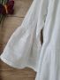 Бяла лятна рокля памучна материя , снимка 3