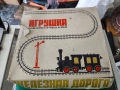 Руска механична играчка влак влакче 1977 г, снимка 1