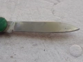 Стар малък нож ножка джобно - ножче сърп и чук ВТ, снимка 5
