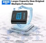 Нови GoPro Hero 13 батерии 2 броя 2800mAh + 3-канално зарядно станция, снимка 4