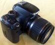 Canon 550d 18 мегапикселова камера с обектив., снимка 1 - Фотоапарати - 45952852
