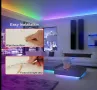 5 метра USB лед лента с дистанционно и блутут, снимка 6