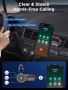 Нов FM Bluetooth Адаптер за Кола с RGB Осветление и Бас Трансмитер автомобил, снимка 7