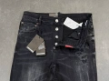 DSQUARED2 Мъжки Черни Дънки С Накъсан Ефект Код Mens P.267, снимка 4