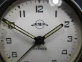 СТАР РЕТРО СОЦ СССР МЕХАНИЧЕН ЧАСОВНИК БУДИЛНИК ЕЧЗ, снимка 5