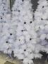 Коледна Снежно бяла или зелена елха с шишарки + пласмасова стойка  ТОП ПРЕДЛОЖЕНИЕ, снимка 8