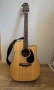Висококачествена електроакустична китара и калъф/чанта, снимка 1