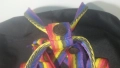 Раница Fjällräven Kanken Rainbow, черна с дъги, реплика, снимка 8