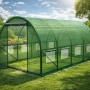 Градинска четирисегментна оранжерия - професионална защита за вашите култури - 4 х 2,5 х 2м, снимка 1
