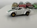 Lancia Delta, Stratos, Beta Montecarlo Fulvia 1:43 Bburago, Solido Polistil , снимка 8