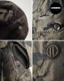 ADHOC 1959 • THE BOLD PARKA мъжко камуфлажно пухено яке с качулка / парка – размер L•XL, снимка 16
