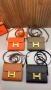 чанта с отделение за монети от естествена кожа hermes , снимка 1