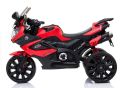 Електрически скутер 6V със звук червено черно, снимка 1 - Електрически играчки - 45858961
