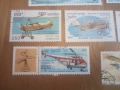 Колекция 30 бр пощенски марки Авиация, снимка 4