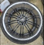 20" джанти AVERSUS 5х112мм мерцедес mercedes ауди audi skoda seat+ гуми 2x225/35/20" 2x265/30/20", снимка 4
