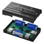 2-портов USB VGA KVM превключвател с 2 кабела, снимка 5