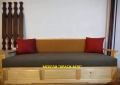 Диван Уют-масив, разтегателен с ракла.Наличен!, снимка 1