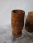 Две Стари Дървени чаши/бокали , снимка 2