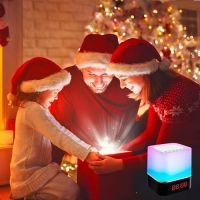 Нова Портативна Лампа с Bluetooth Говорител и Будилник Подарък дом, снимка 8 - Друга електроника - 45304108