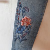 Next Skinny jeans с бродерии, снимка 2 - Дънки - 45321104