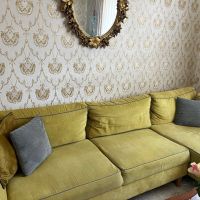 Ъглов, разтегателен диван, снимка 4 - Дивани и мека мебел - 45537420