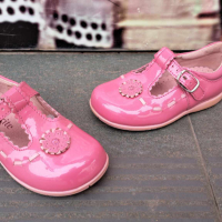 Английски детски обувки естествена кожа START RITE , снимка 1 - Детски обувки - 44993163