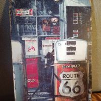 Regular ROUTE 66 Gas Station-метална табела(плакет), снимка 1 - Аксесоари и консумативи - 45804492