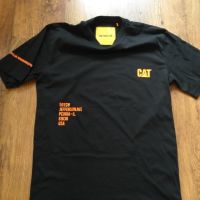 CAT workwear - страхотна мъжка тениска КАТО НОВА М, снимка 5 - Тениски - 45424907