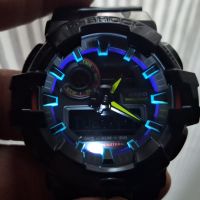 НОВ! С ГАРАНЦИЯ! Часовник CASIO G-SHOCK GA-700RGB, снимка 14 - Мъжки - 45075652