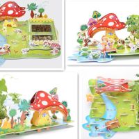 3D макет голям размер с растяща жива градина / My Zilipoo - Rural Scenery 3Д макети, снимка 4 - Декорация за дома - 45467399