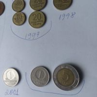 Монети Литва 1991,1997,1998,1999,2001, снимка 2 - Нумизматика и бонистика - 45448642
