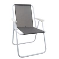 Сгъваем стол, Изработен от стомана и textilene за къмпинг градина , снимка 6 - Къмпинг мебели - 45864485