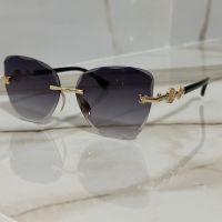 Louis Vuitton слънчеви очила с черни или кафеви стъкла, снимка 3 - Слънчеви и диоптрични очила - 45472340