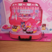 HCS CAKE SET Детско куфарче - сладкарница със звук и светлина 2в1 ,, снимка 3 - Музикални играчки - 42945839