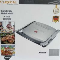 Тостер преса за сандвичи и скара Lexical LSM-2506 корпус от неръждаема стомана, снимка 2 - Тостери - 45537345