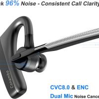 Conambo K18 Bluetooth слушалка / хендсфри  V5.1 шумопотискане с двоен микрофон НОВО, снимка 4 - Слушалки, hands-free - 45271693