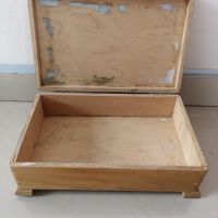 Дървена кутия 21.5 х 13.5 h 6.5 см. , снимка 4 - Други стоки за дома - 45448433