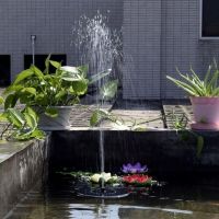 Соларен фонтан с три режима на разпръскване на водата, снимка 2 - Градински цветя и растения - 45398628