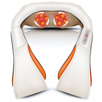 Шиацу 4D масажор за врат, гръб, плешки и рамене с функция затопляне, снимка 4 - Масажори - 45004607