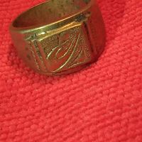 Пръстен стар бронзов 2851, снимка 7 - Антикварни и старинни предмети - 33544661
