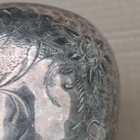 Посребрена кована ваза, снимка 15 - Антикварни и старинни предмети - 45861271
