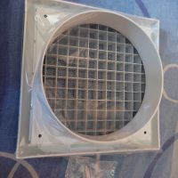 GEFONG Стенна вентилационна решетка 6 инча 150 мм с мрежа против комари НОВА, снимка 5 - Други стоки за дома - 45912273