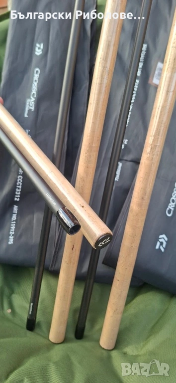 Въдици Daiwa Crosscast Traditional Carp Rods – 13ft / 3.5lb 🎣, снимка 1