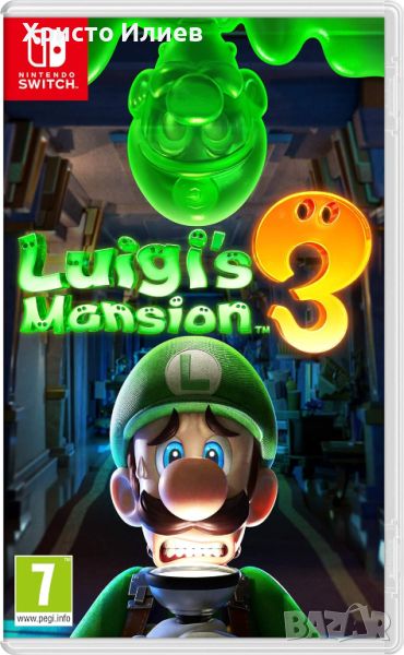 Luigis Mansion 3 НОВА Игра за Nintendo Switch Нинтендо Луиджи Super Mario Супер Марио, снимка 1