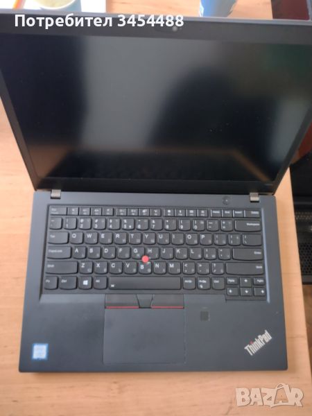 Lenovo ThinkPad T480s 14.1″, Intel i7-8550U, 1.8GHz, 4 cores, 24 RAM, 512 SSD NVMe, Intel UHD, снимка 1