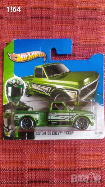 Hot Wheels Custom '69 Chevy Pickup, снимка 1