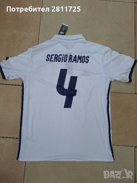 Тениска Реал Мадрид 2016 Серхио Рамос, снимка 1