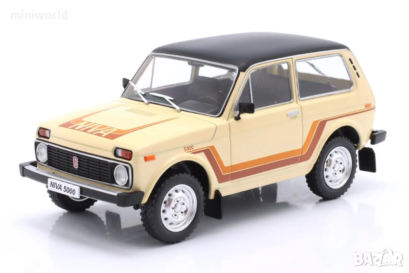 LADA NIVA 5000 1980 - мащаб 1:24 на WhiteBox моделът е нов в кутия, снимка 1